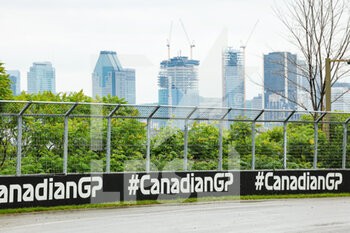 2022-06-16 - Track illustration during the Formula 1 AWS Grand Prix du Canada 2022, 9th round of the 2022 FIA Formula One World Championship, on the Circuit Gilles Villeneuve, from June 17 to 19, 2022 in Montreal, Canada - F1 - CANADIAN GRAND PRIX 2022 - FORMULA 1 - MOTORS
