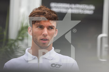 2022-06-16 - GASLY Pierre (fra), Scuderia AlphaTauri AT03, portrait during the Formula 1 AWS Grand Prix du Canada 2022, 9th round of the 2022 FIA Formula One World Championship, on the Circuit Gilles Villeneuve, from June 17 to 19, 2022 in Montreal, Canada - F1 - CANADIAN GRAND PRIX 2022 - FORMULA 1 - MOTORS