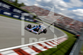 2022-06-16 - 14 ALONSO Fernando (spa), Alpine F1 Team A522, action during the Formula 1 AWS Grand Prix du Canada 2022, 9th round of the 2022 FIA Formula One World Championship, on the Circuit Gilles Villeneuve, from June 17 to 19, 2022 in Montreal, Canada - F1 - CANADIAN GRAND PRIX 2022 - FORMULA 1 - MOTORS