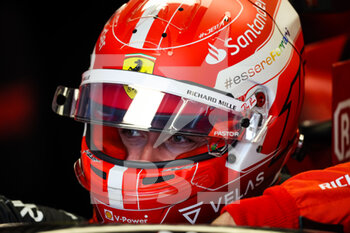 2022-06-16 - LECLERC Charles (mco), Scuderia Ferrari F1-75, portrait during the Formula 1 AWS Grand Prix du Canada 2022, 9th round of the 2022 FIA Formula One World Championship, on the Circuit Gilles Villeneuve, from June 17 to 19, 2022 in Montreal, Canada - F1 - CANADIAN GRAND PRIX 2022 - FORMULA 1 - MOTORS
