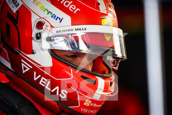 2022-06-16 - LECLERC Charles (mco), Scuderia Ferrari F1-75, portrait during the Formula 1 AWS Grand Prix du Canada 2022, 9th round of the 2022 FIA Formula One World Championship, on the Circuit Gilles Villeneuve, from June 17 to 19, 2022 in Montreal, Canada - F1 - CANADIAN GRAND PRIX 2022 - FORMULA 1 - MOTORS