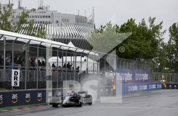 2022-06-16 - 06 LATIFI Nicholas (can), Williams Racing FW44, action during the Formula 1 AWS Grand Prix du Canada 2022, 9th round of the 2022 FIA Formula One World Championship, on the Circuit Gilles Villeneuve, from June 17 to 19, 2022 in Montreal, Canada - F1 - CANADIAN GRAND PRIX 2022 - FORMULA 1 - MOTORS