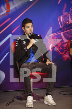 2022-06-17 - OCON Esteban (fra), Alpine F1 Team A522, portrait press conference during the Formula 1 AWS Grand Prix du Canada 2022, 9th round of the 2022 FIA Formula One World Championship, on the Circuit Gilles Villeneuve, from June 17 to 19, 2022 in Montreal, Canada - F1 - CANADIAN GRAND PRIX 2022 - FORMULA 1 - MOTORS