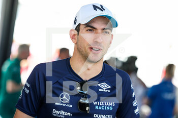 2022-06-17 - LATIFI Nicholas (can), Williams Racing FW44, portrait during the Formula 1 AWS Grand Prix du Canada 2022, 9th round of the 2022 FIA Formula One World Championship, on the Circuit Gilles Villeneuve, from June 17 to 19, 2022 in Montreal, Canada - F1 - CANADIAN GRAND PRIX 2022 - FORMULA 1 - MOTORS