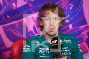 2022-06-17 - VETTEL Sebastian (ger), Aston Martin F1 Team AMR22, portrait press conference during the Formula 1 AWS Grand Prix du Canada 2022, 9th round of the 2022 FIA Formula One World Championship, on the Circuit Gilles Villeneuve, from June 17 to 19, 2022 in Montreal, Canada - F1 - CANADIAN GRAND PRIX 2022 - FORMULA 1 - MOTORS