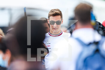 2022-06-17 - RUSSELL George (gbr), Mercedes AMG F1 Team W13, portrait during the Formula 1 AWS Grand Prix du Canada 2022, 9th round of the 2022 FIA Formula One World Championship, on the Circuit Gilles Villeneuve, from June 17 to 19, 2022 in Montreal, Canada - F1 - CANADIAN GRAND PRIX 2022 - FORMULA 1 - MOTORS