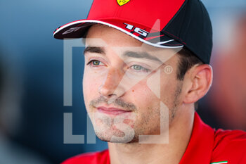 2022-06-17 - LECLERC Charles (mco), Scuderia Ferrari F1-75, portrait during the Formula 1 AWS Grand Prix du Canada 2022, 9th round of the 2022 FIA Formula One World Championship, on the Circuit Gilles Villeneuve, from June 17 to 19, 2022 in Montreal, Canada - F1 - CANADIAN GRAND PRIX 2022 - FORMULA 1 - MOTORS