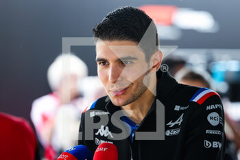 2022-06-17 - OCON Esteban (fra), Alpine F1 Team A522, portrait during the Formula 1 AWS Grand Prix du Canada 2022, 9th round of the 2022 FIA Formula One World Championship, on the Circuit Gilles Villeneuve, from June 17 to 19, 2022 in Montreal, Canada - F1 - CANADIAN GRAND PRIX 2022 - FORMULA 1 - MOTORS