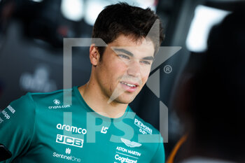 2022-06-17 - STROLL Lance (can), Aston Martin F1 Team AMR22, portrait during the Formula 1 AWS Grand Prix du Canada 2022, 9th round of the 2022 FIA Formula One World Championship, on the Circuit Gilles Villeneuve, from June 17 to 19, 2022 in Montreal, Canada - F1 - CANADIAN GRAND PRIX 2022 - FORMULA 1 - MOTORS