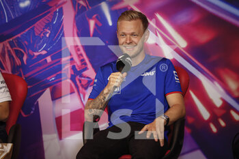 2022-06-17 - MAGNUSSEN Kevin (den), Haas F1 Team VF-22 Ferrari, portrait press conference during the Formula 1 AWS Grand Prix du Canada 2022, 9th round of the 2022 FIA Formula One World Championship, on the Circuit Gilles Villeneuve, from June 17 to 19, 2022 in Montreal, Canada - F1 - CANADIAN GRAND PRIX 2022 - FORMULA 1 - MOTORS
