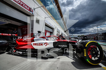 2022-06-17 - 77 BOTTAS Valtteri (fin), Alfa Romeo F1 Team ORLEN C42, action during the Formula 1 AWS Grand Prix du Canada 2022, 9th round of the 2022 FIA Formula One World Championship, on the Circuit Gilles Villeneuve, from June 17 to 19, 2022 in Montreal, Canada - F1 - CANADIAN GRAND PRIX 2022 - FORMULA 1 - MOTORS