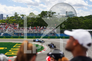 2022-06-17 - 06 LATIFI Nicholas (can), Williams Racing FW44, action during the Formula 1 AWS Grand Prix du Canada 2022, 9th round of the 2022 FIA Formula One World Championship, on the Circuit Gilles Villeneuve, from June 17 to 19, 2022 in Montreal, Canada - F1 - CANADIAN GRAND PRIX 2022 - FORMULA 1 - MOTORS