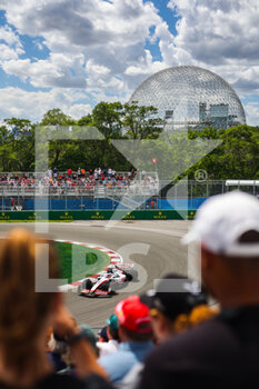 2022-06-17 - 20 MAGNUSSEN Kevin (den), Haas F1 Team VF-22 Ferrari, action during the Formula 1 AWS Grand Prix du Canada 2022, 9th round of the 2022 FIA Formula One World Championship, on the Circuit Gilles Villeneuve, from June 17 to 19, 2022 in Montreal, Canada - F1 - CANADIAN GRAND PRIX 2022 - FORMULA 1 - MOTORS