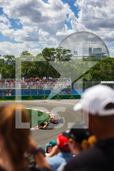 2022-06-17 - 01 VERSTAPPEN Max (nld), Red Bull Racing RB18, action during the Formula 1 AWS Grand Prix du Canada 2022, 9th round of the 2022 FIA Formula One World Championship, on the Circuit Gilles Villeneuve, from June 17 to 19, 2022 in Montreal, Canada - F1 - CANADIAN GRAND PRIX 2022 - FORMULA 1 - MOTORS