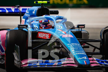 2022-06-17 - 31 OCON Esteban (fra), Alpine F1 Team A522, action during the Formula 1 AWS Grand Prix du Canada 2022, 9th round of the 2022 FIA Formula One World Championship, on the Circuit Gilles Villeneuve, from June 17 to 19, 2022 in Montreal, Canada - F1 - CANADIAN GRAND PRIX 2022 - FORMULA 1 - MOTORS