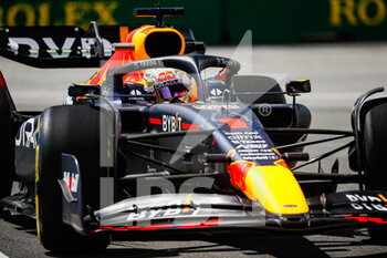 2022-06-17 - 01 VERSTAPPEN Max (nld), Red Bull Racing RB18, action during the Formula 1 AWS Grand Prix du Canada 2022, 9th round of the 2022 FIA Formula One World Championship, on the Circuit Gilles Villeneuve, from June 17 to 19, 2022 in Montreal, Canada - F1 - CANADIAN GRAND PRIX 2022 - FORMULA 1 - MOTORS
