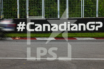 2022-06-17 - Track illustration during the Formula 1 AWS Grand Prix du Canada 2022, 9th round of the 2022 FIA Formula One World Championship, on the Circuit Gilles Villeneuve, from June 17 to 19, 2022 in Montreal, Canada - F1 - CANADIAN GRAND PRIX 2022 - FORMULA 1 - MOTORS