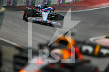 2022-06-17 - 14 ALONSO Fernando (spa), Alpine F1 Team A522, action during the Formula 1 AWS Grand Prix du Canada 2022, 9th round of the 2022 FIA Formula One World Championship, on the Circuit Gilles Villeneuve, from June 17 to 19, 2022 in Montreal, Canada - F1 - CANADIAN GRAND PRIX 2022 - FORMULA 1 - MOTORS