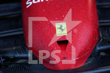 2022-06-17 - Scuderia Ferrari F1-75, mechanical detail during the Formula 1 AWS Grand Prix du Canada 2022, 9th round of the 2022 FIA Formula One World Championship, on the Circuit Gilles Villeneuve, from June 17 to 19, 2022 in Montreal, Canada - F1 - CANADIAN GRAND PRIX 2022 - FORMULA 1 - MOTORS