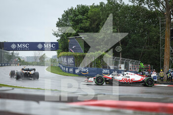 2022-06-18 - MAGNUSSEN Kevin (den), Haas F1 Team VF-22 Ferrari, action during the Formula 1 AWS Grand Prix du Canada 2022, 9th round of the 2022 FIA Formula One World Championship, on the Circuit Gilles Villeneuve, from June 17 to 19, 2022 in Montreal, Canada - F1 - CANADIAN GRAND PRIX 2022 - FORMULA 1 - MOTORS