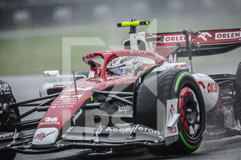 2022-06-18 - 24 ZHOU Guanyu (chi), Alfa Romeo F1 Team ORLEN C42, action during the Formula 1 AWS Grand Prix du Canada 2022, 9th round of the 2022 FIA Formula One World Championship, on the Circuit Gilles Villeneuve, from June 17 to 19, 2022 in Montreal, Canada - F1 - CANADIAN GRAND PRIX 2022 - FORMULA 1 - MOTORS