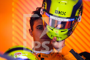 2022-06-18 - NORRIS Lando (gbr), McLaren F1 Team MCL36, portrait during the Formula 1 AWS Grand Prix du Canada 2022, 9th round of the 2022 FIA Formula One World Championship, on the Circuit Gilles Villeneuve, from June 17 to 19, 2022 in Montreal, Canada - F1 - CANADIAN GRAND PRIX 2022 - FORMULA 1 - MOTORS