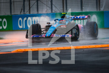 2022-06-18 - 31 OCON Esteban (fra), Alpine F1 Team A522, action during the Formula 1 AWS Grand Prix du Canada 2022, 9th round of the 2022 FIA Formula One World Championship, on the Circuit Gilles Villeneuve, from June 17 to 19, 2022 in Montreal, Canada - F1 - CANADIAN GRAND PRIX 2022 - FORMULA 1 - MOTORS