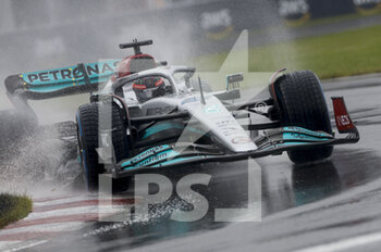 2022-06-18 - 63 RUSSELL George (gbr), Mercedes AMG F1 Team W13, action during the Formula 1 AWS Grand Prix du Canada 2022, 9th round of the 2022 FIA Formula One World Championship, on the Circuit Gilles Villeneuve, from June 17 to 19, 2022 in Montreal, Canada - F1 - CANADIAN GRAND PRIX 2022 - FORMULA 1 - MOTORS