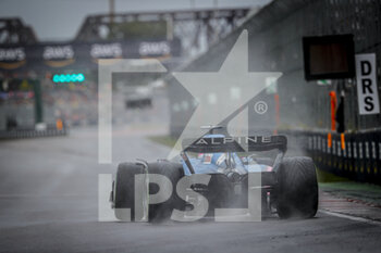 2022-06-18 - ALONSO Fernando (spa), Alpine F1 Team A522, action during the Formula 1 AWS Grand Prix du Canada 2022, 9th round of the 2022 FIA Formula One World Championship, on the Circuit Gilles Villeneuve, from June 17 to 19, 2022 in Montreal, Canada - F1 - CANADIAN GRAND PRIX 2022 - FORMULA 1 - MOTORS
