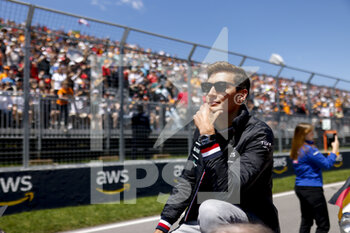 2022-06-19 - RUSSELL George (gbr), Mercedes AMG F1 Team W13, portrait during the Formula 1 AWS Grand Prix du Canada 2022, 9th round of the 2022 FIA Formula One World Championship, on the Circuit Gilles Villeneuve, from June 17 to 19, 2022 in Montreal, Canada - F1 - CANADIAN GRAND PRIX 2022 - RACE - FORMULA 1 - MOTORS