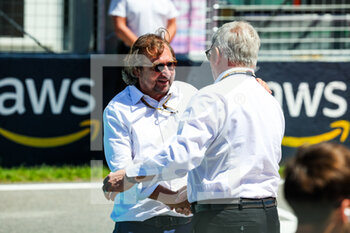 2022-06-19 - FISCH Olivier, FIA, portrait, and BRAWN Ross (gbr), Managing Director of motorsport Formula One Group, portrait during the Formula 1 AWS Grand Prix du Canada 2022, 9th round of the 2022 FIA Formula One World Championship, on the Circuit Gilles Villeneuve, from June 17 to 19, 2022 in Montreal, Canada - F1 - CANADIAN GRAND PRIX 2022 - RACE - FORMULA 1 - MOTORS