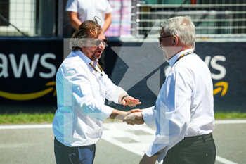 2022-06-19 - FISCH Olivier, FIA, portrait, and BRAWN Ross (gbr), Managing Director of motorsport Formula One Group, portrait during the Formula 1 AWS Grand Prix du Canada 2022, 9th round of the 2022 FIA Formula One World Championship, on the Circuit Gilles Villeneuve, from June 17 to 19, 2022 in Montreal, Canada - F1 - CANADIAN GRAND PRIX 2022 - RACE - FORMULA 1 - MOTORS