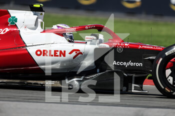 2022-06-19 - 24 ZHOU Guanyu (chi), Alfa Romeo F1 Team ORLEN C42, actionduring the Formula 1 AWS Grand Prix du Canada 2022, 9th round of the 2022 FIA Formula One World Championship, on the Circuit Gilles Villeneuve, from June 17 to 19, 2022 in Montreal, Canada - F1 - CANADIAN GRAND PRIX 2022 - RACE - FORMULA 1 - MOTORS
