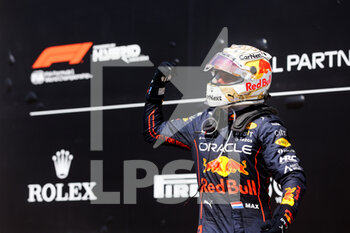 2022-06-19 - VERSTAPPEN Max (ned), Red Bull Racing RB18, portrait during the Formula 1 AWS Grand Prix du Canada 2022, 9th round of the 2022 FIA Formula One World Championship, on the Circuit Gilles Villeneuve, from June 17 to 19, 2022 in Montreal, Canada - F1 - CANADIAN GRAND PRIX 2022 - RACE - FORMULA 1 - MOTORS