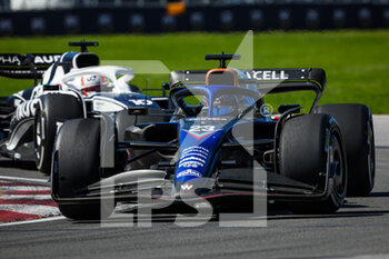 2022-06-19 - 23 ALBON Alexander (tha), Williams Racing FW44, 10 GASLY Pierre (fra), Scuderia AlphaTauri AT03, action during the Formula 1 AWS Grand Prix du Canada 2022, 9th round of the 2022 FIA Formula One World Championship, on the Circuit Gilles Villeneuve, from June 17 to 19, 2022 in Montreal, Canada - F1 - CANADIAN GRAND PRIX 2022 - RACE - FORMULA 1 - MOTORS
