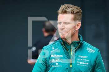 2022-07-01 - HULKENBERG Nico (ger), Reserve Driver of Aston Martin F1 Team, portrait during the Formula 1 Lenovo British Grand Prix 2022, 10th round of the 2022 FIA Formula One World Championship, on the Silverstone Circuit, from July 1 to 3, 2022 in Silverstone, United Kingdom - F1 - BRITISH GRAND PRIX 2022 - FORMULA 1 - MOTORS