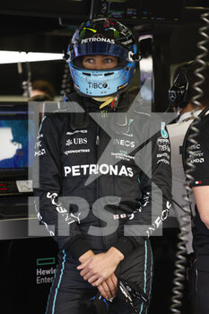 2022-07-01 - RUSSELL George (gbr), Mercedes AMG F1 Team W13, portrait during the Formula 1 Lenovo British Grand Prix 2022, 10th round of the 2022 FIA Formula One World Championship, on the Silverstone Circuit, from July 1 to 3, 2022 in Silverstone, United Kingdom - F1 - BRITISH GRAND PRIX 2022 - FORMULA 1 - MOTORS