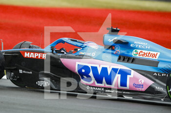2022-07-01 - 31 OCON Esteban (fra), Alpine F1 Team A522, action sidepods aerodinamyc detail during the Formula 1 Lenovo British Grand Prix 2022, 10th round of the 2022 FIA Formula One World Championship, on the Silverstone Circuit, from July 1 to 3, 2022 in Silverstone, United Kingdom - F1 - BRITISH GRAND PRIX 2022 - FORMULA 1 - MOTORS