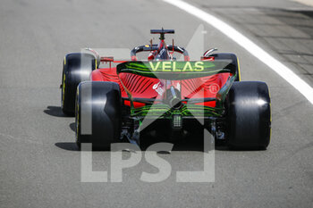 2022-07-01 - 16 LECLERC Charles (mco), Scuderia Ferrari F1-75, action during the Formula 1 Lenovo British Grand Prix 2022, 10th round of the 2022 FIA Formula One World Championship, on the Silverstone Circuit, from July 1 to 3, 2022 in Silverstone, United Kingdom - F1 - BRITISH GRAND PRIX 2022 - FORMULA 1 - MOTORS