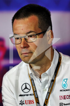 2022-07-02 - ELLIOTT Mike, Technology Director of Mercedes AMG F1 Team, portrait press conference during the Formula 1 Lenovo British Grand Prix 2022, 10th round of the 2022 FIA Formula One World Championship, on the Silverstone Circuit, from July 1 to 3, 2022 in Silverstone, United Kingdom - F1 - BRITISH GRAND PRIX 2022 - FORMULA 1 - MOTORS