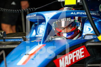 2022-07-02 - OCON Esteban (fra), Alpine F1 Team A522, portrait during the Formula 1 Lenovo British Grand Prix 2022, 10th round of the 2022 FIA Formula One World Championship, on the Silverstone Circuit, from July 1 to 3, 2022 in Silverstone, United Kingdom - F1 - BRITISH GRAND PRIX 2022 - FORMULA 1 - MOTORS