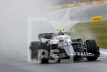 2022-07-02 - 22 TSUNODA Yuki (jap), Scuderia AlphaTauri AT03, action during the Formula 1 Lenovo British Grand Prix 2022, 10th round of the 2022 FIA Formula One World Championship, on the Silverstone Circuit, from July 1 to 3, 2022 in Silverstone, United Kingdom - F1 - BRITISH GRAND PRIX 2022 - FORMULA 1 - MOTORS