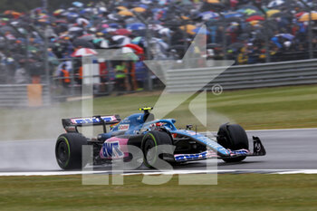 2022-07-02 - 31 OCON Esteban (fra), Alpine F1 Team A522, action during the Formula 1 Lenovo British Grand Prix 2022, 10th round of the 2022 FIA Formula One World Championship, on the Silverstone Circuit, from July 1 to 3, 2022 in Silverstone, United Kingdom - F1 - BRITISH GRAND PRIX 2022 - FORMULA 1 - MOTORS