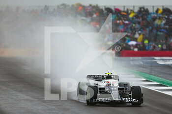 2022-07-02 - 22 TSUNODA Yuki (jap), Scuderia AlphaTauri AT03, action during the Formula 1 Lenovo British Grand Prix 2022, 10th round of the 2022 FIA Formula One World Championship, on the Silverstone Circuit, from July 1 to 3, 2022 in Silverstone, United Kingdom - F1 - BRITISH GRAND PRIX 2022 - FORMULA 1 - MOTORS