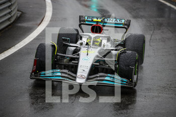 2022-07-02 - 44 HAMILTON Lewis (gbr), Mercedes AMG F1 Team W13, action during the Formula 1 Lenovo British Grand Prix 2022, 10th round of the 2022 FIA Formula One World Championship, on the Silverstone Circuit, from July 1 to 3, 2022 in Silverstone, United Kingdom - F1 - BRITISH GRAND PRIX 2022 - FORMULA 1 - MOTORS