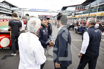 2022-07-03 - BEN SULAYEM Mohammed (uae), President of the FIA, portrait PEREZ Sergio (mex), Red Bull Racing RB18, portrait during the Formula 1 Lenovo British Grand Prix 2022, 10th round of the 2022 FIA Formula One World Championship, on the Silverstone Circuit, from July 1 to 3, 2022 in Silverstone, United Kingdom - F1 - BRITISH GRAND PRIX 2022 - RACE - FORMULA 1 - MOTORS