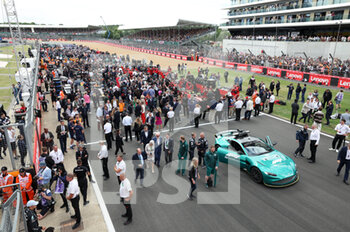 2022-07-03 - Grid ambiance during the Formula 1 Lenovo British Grand Prix 2022, 10th round of the 2022 FIA Formula One World Championship, on the Silverstone Circuit, from July 1 to 3, 2022 in Silverstone, United Kingdom - F1 - BRITISH GRAND PRIX 2022 - RACE - FORMULA 1 - MOTORS