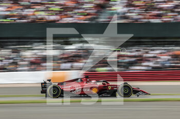 2022-07-03 - 16 LECLERC Charles (mco), Scuderia Ferrari F1-75, action during the Formula 1 Lenovo British Grand Prix 2022, 10th round of the 2022 FIA Formula One World Championship, on the Silverstone Circuit, from July 1 to 3, 2022 in Silverstone, United Kingdom - F1 - BRITISH GRAND PRIX 2022 - RACE - FORMULA 1 - MOTORS
