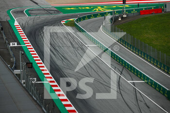 2022-07-07 - illustration, track, piste, kerb, vibreur, during the Formula 1 Rolex Grosser Preis Von Osterreich 2022, 2022 Austrian Grand Prix, 11th round of the 2022 FIA Formula One World Championship from July 8 to 10, 2022 on the Red Bull Ring, in Spielberg, Austria - F1 - AUSTRIAN GRAND PRIX 2022 - FORMULA 1 - MOTORS