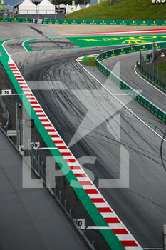 2022-07-07 - illustration, track, piste, kerb, vibreur, during the Formula 1 Rolex Grosser Preis Von Osterreich 2022, 2022 Austrian Grand Prix, 11th round of the 2022 FIA Formula One World Championship from July 8 to 10, 2022 on the Red Bull Ring, in Spielberg, Austria - F1 - AUSTRIAN GRAND PRIX 2022 - FORMULA 1 - MOTORS
